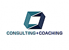 Zeichen, zweifarbig, Signet, Segmente, Coaching, Consulting, Logo, Rechtsanwalt, Steuerberater