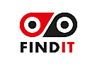 , Augen Pin Logo