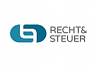 , Zeichen, zweifarbig, Signet, Symbol, Rechtsanwalt, Steuerberater, Logo