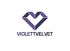 Signet, Symbol, Diamant, Buchstabe, V, Logo
