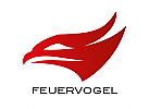 , Vogel, Adler, Feuer, Logo