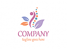 kologie Logo, Blume Logo, Natur Logo, Wellness, Spa, Kosmetik, Massage, Hotel