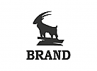 Ziege Logo, Tier Logo, Wild Logo, Berg, Camping, Firma Logo, Unternehmen Logo, Beratung Logo, Logo, Grafikdesign, Design, Branding
