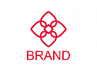 Ökologie Logo, Blume Logo, Rose Logo, Natur Logo, Wellness, Spa, Kosmetik, Massage, Hotel