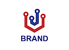 Wrfel Logo, digital Logo, Technologie Logo, Firma Logo, Unternehmen Logo, Beratung Logo, Logo, Grafikdesign, Design, Branding