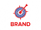 Ziel Logo, Geschäft, Pfeil Logo, Firma Logo, Unternehmen Logo, Beratung Logo, Logo, Grafikdesign, Design, Branding