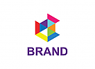 Bunt Logo, Wrfel Logo, Medien Logo, Marketing Logo, Analyse Logo, Technologie Logo