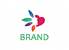 Blatt Logo, Natur Logo, Liebe, Hnde Logo, Pflege Logo, Garten Logo, Firma Logo, Unternehmen Logo, Beratung Logo, Logo, Grafikdesign, Design, Branding