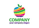 Apfel Logo, Obst Logo, Saft Logo, Gesundheit Logo, Natur Logo, Firma Logo, Unternehmen Logo, Beratung Logo, Logo, Grafikdesign, Design, Branding
