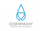 Getrnk Logo, Wasser Logo, frisch logo, sauber logo, Tropfen logo