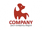 Hund logo, Tierarzt logo, Haustier logo