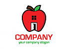  Apfel logo, sicher logo, Zuhause logo, Tr logo, Haus logo