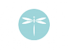 , Zeichen, Signet, Libelle, Kreis, Logo