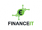 Finanzen logo, Kryptowhrung logo, Geld logo