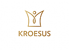 , Zeichen, Signet, Symbol, Mensch, Krone, Luxus, Knig, Krsus, Logo