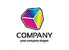 Wrfel Logo, digital Logo, Technologie Logo, Firma Logo, Unternehmen Logo, Beratung Logo, Logo, Grafikdesign, Design, Branding