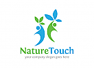 Natur, kologie, Menschen, Pflege, Wellness, Spa, Logo