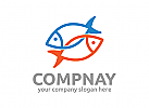 Fisch, Restaurant, Aquarium, Logo