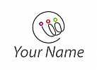 Symbol, Drei Personen, Kinder, Team, Familie, Logo