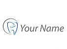 ko-zahn, Zhne, Zahn mit Lcheln, Zahnarzt Logo