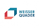 , Pfeilspitzen, weies Quadrat, Logo