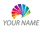kologisch, Zeichen, Zeichnung, Spirale farbig, Spektrum, Logo