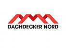 Zeichen, zweifarbig, Zeichen, Logo, Dachdecker