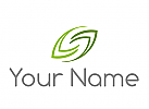 Zwei Bltter, Pflanzen, Wellness, Spa, Massage, Logo