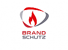 Zeichen, Zeichnung, Feuer, Brandschutz, Consulting, Logo