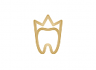 Zeichen, Zahn, Zahnarzt, Krone, Logo