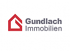 Zeichen, Zeichnung, zweifarbig, Haus, Immobilie, Immobilienmakler, Logo