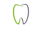 Zeichen, zweifarbig, Zeichnung, Zahn, Zahnarztpraxis, Logo