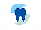 Zeichen, zweifarbig, Zeichnung, Zahn, Zahnarzt, Zahnarztpraxis, Logo