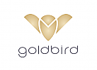 Vogel, V, Gold, Logo