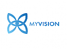 Augenarzt, Optiker, Auge, M, V, Logo