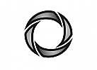 Zeichen, zweifarbig, Zeichnung, Blende, Logo