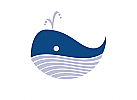 Zeichen, Zeichnung, Wal, Moby Dick, Logo