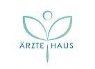 Zeichen, Mensch, Natur, Arztpraxis, Logo