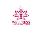 , Zeichnung, Signet, Symbol, Logo, Yoga, Schmetterling, Arztpraxis, Wellness, Physiotherapie, Meditation