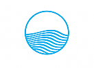 Welle Logo, Kreis Logo, Linien Logo