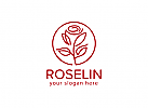 kologie Logo, Blume Logo, Rose Logo, Kreis, Wellness, Spa, Kosmetik, Massage, Hotel