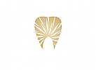 Zahn, Sonnenstrahlen, Zahnarztpraxis Logo