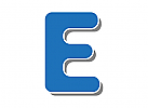 Zweifarbig, Buchstabe E, GE Logo, Buchstabe, E Zeichen, Logo