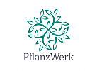 Natur Logo, Pflanze Logo, Grtner Logo