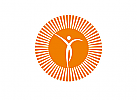 Arztpraxis Logo, Mensch Logo, Sonne Logo