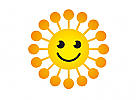 , Sonne Logo, Smiley Logo