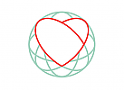 , Herz Logo, Kreis Logo, Linien Logo, Globus Logo