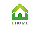 Haus Logo, Energie Logo, E Logo