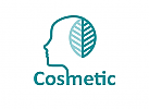, Arztpraxis Logo, Kosmetik Logo, Gesicht Logo, Natur Logo