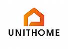 Haus Logo, Immobilie Logo